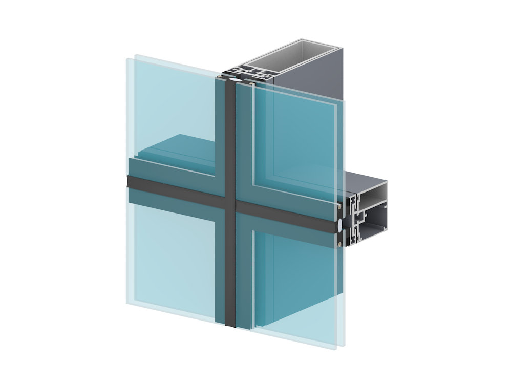 Hidden-frame curtain wall4