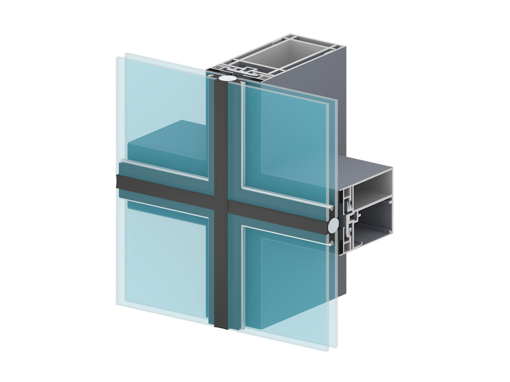 Hidden-frame curtain wall21